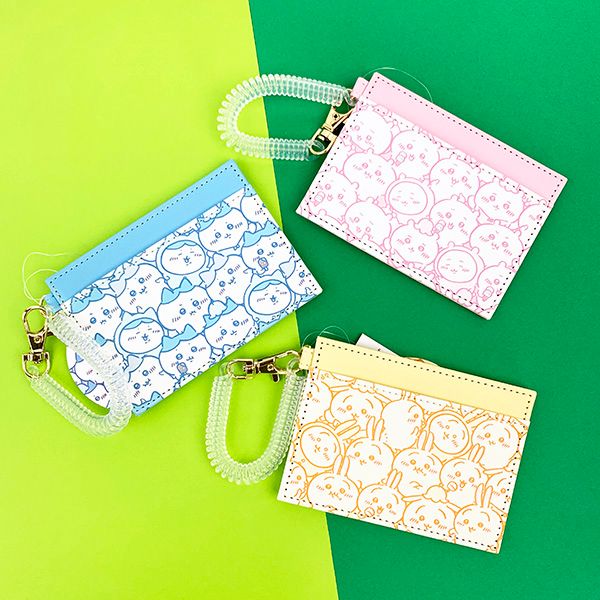 ちいかわ シングル パスケース ぎゅぎゅっと ちいかわ 定期入れ ICカード入れ 学校 オフィス
