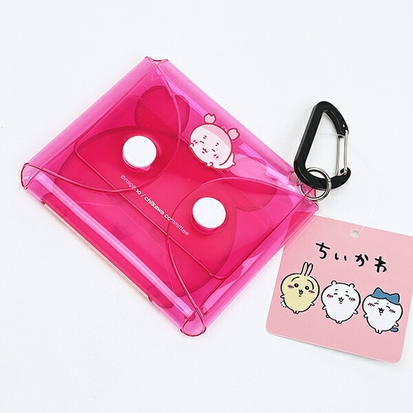 ちいかわ 古本屋 クリアマルチケース(SS) ポーチ
