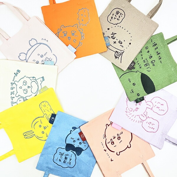 ちいかわ 刺繍ミニトートバッグ