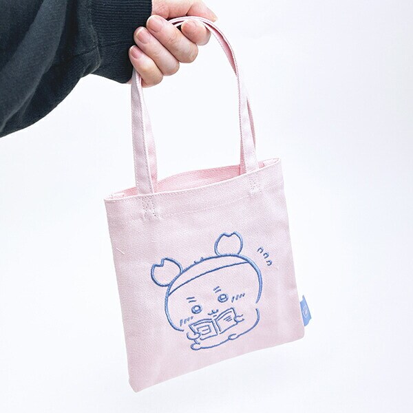 ちいかわ 古本屋 刺繍ミニトートバッグ