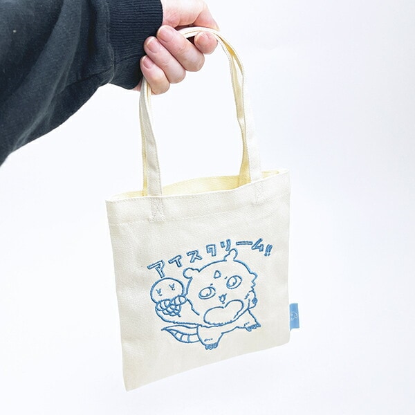 ちいかわ あのこ 刺繍ミニトートバッグ