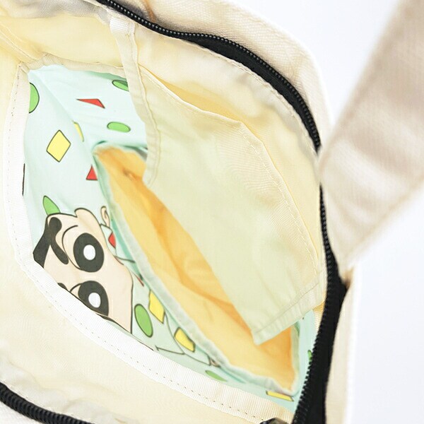 クレヨンしんちゃん 伸びるトートバッグ(S)