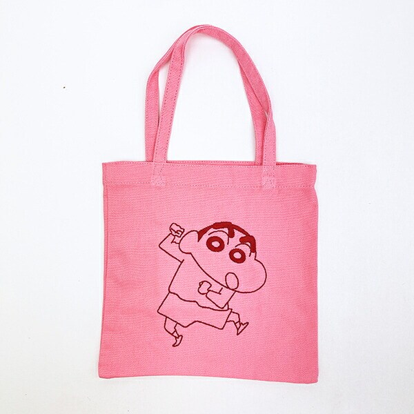 クレヨンしんちゃん 刺繍ミニトートバッグ