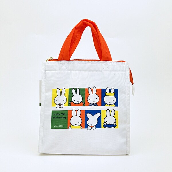 ミッフィー miffy 70th 保冷トートバッグ ランチ