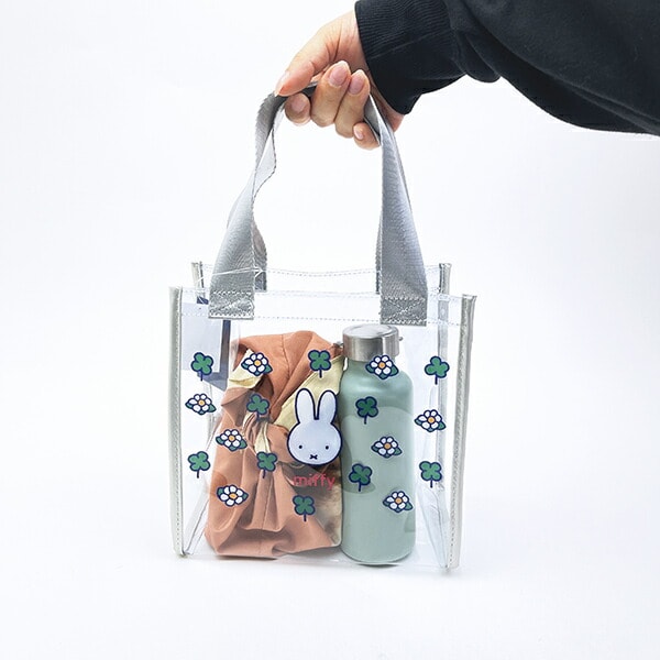 ミッフィー miffy PVCトートバッグ クローバー ポップシリーズ ランチ