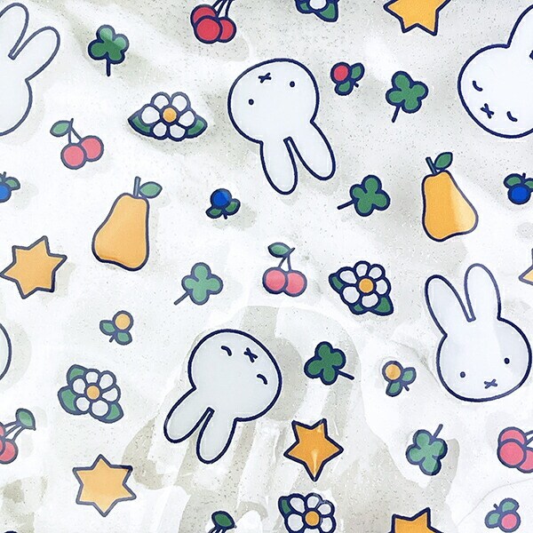ミッフィー miffy スクエアPVCポーチ クローバーポップシリーズ