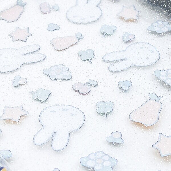 ミッフィー miffy スクエアPVCポーチ クローバーポップシリーズ