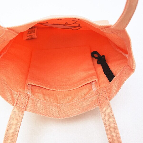 ミッフィー miffy 刺繍ミニトートバッグ ピンク