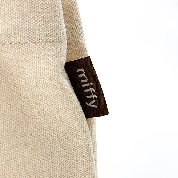 ミッフィー ｍiffy アリスおばさん 後ろ姿 トートバッグ    新学期