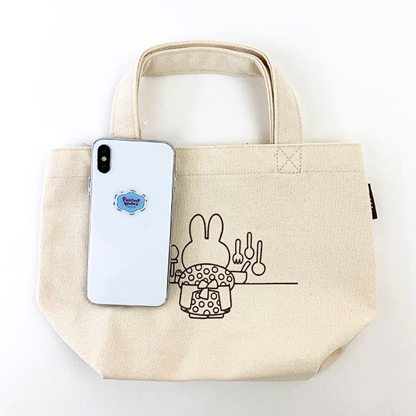 ミッフィー ｍiffy アリスおばさん 後ろ姿 トートバッグ    新学期