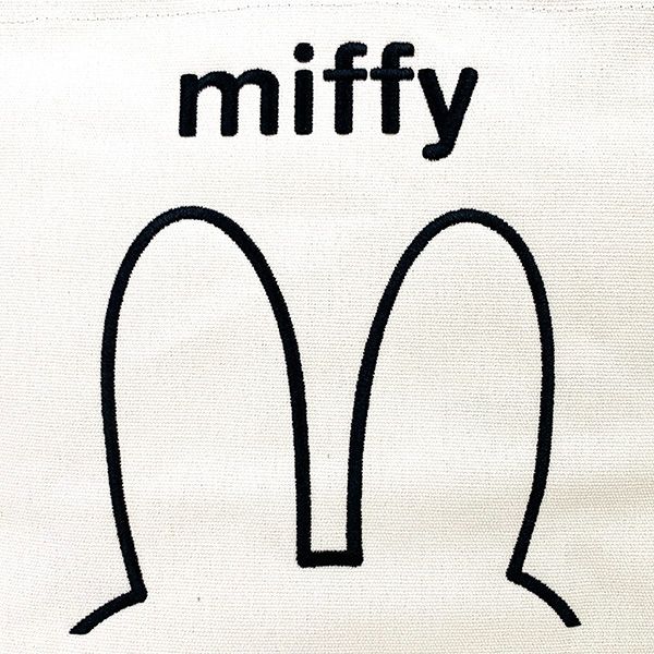 ミッフィー トートバッグ WH miffy みみシリーズ かばん ホワイト