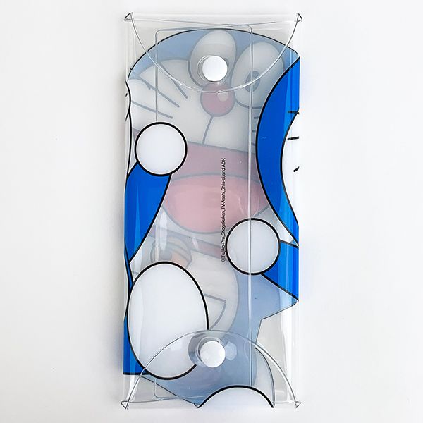 ドラえもん クリアマルチケース 横  マルチケース 筆箱 ポーチ グッズ  (mcor)(mcd)