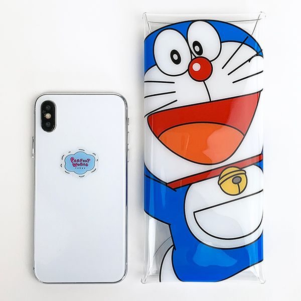 ドラえもん クリアマルチケース 横  マルチケース 筆箱 ポーチ グッズ  (mcor)(mcd)