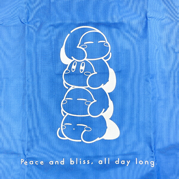 星のカービィ playwith ワドルディ あきれるほど・・・ トートバッグ （ブルー）