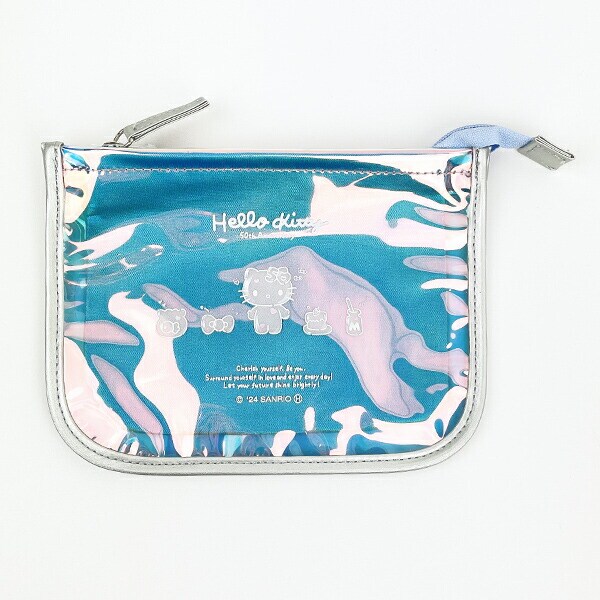 サンリオ ハローキティ 50th オーロラレイヤーポーチ Sanrio