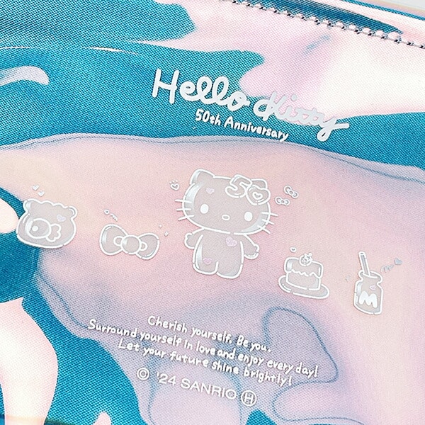 サンリオ ハローキティ 50th オーロラレイヤーポーチ Sanrio