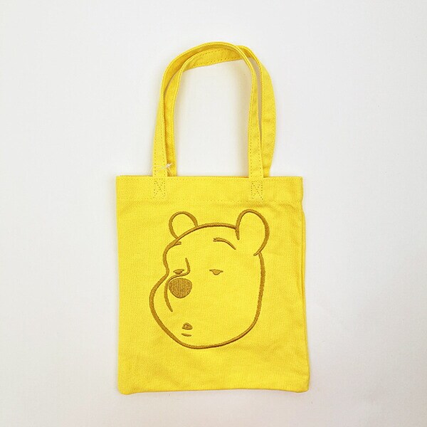 ディズニー クマのプーさん 刺繍ミニトートバッグ ファニーフェイスフレンズ Disney