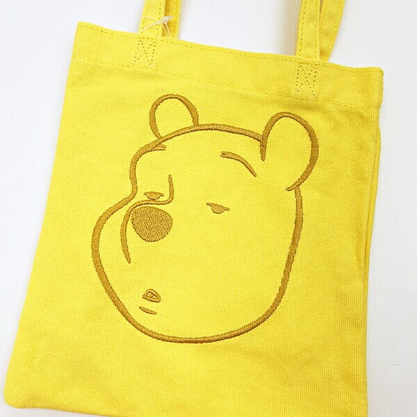ディズニー クマのプーさん 刺繍ミニトートバッグ ファニーフェイスフレンズ Disney