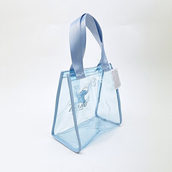 ディズニー スティッチ＆スクランプ 水彩 PVCクリアトートバッグ(S) Disney