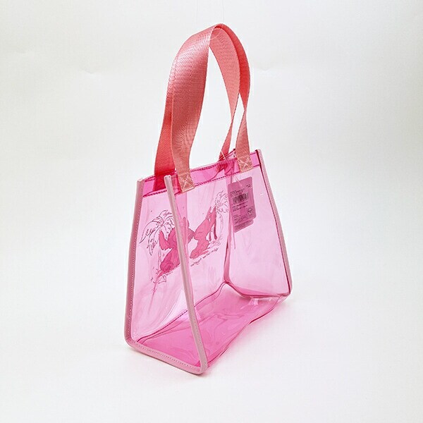 ディズニー スティッチ＆エンジェル 水彩 PVCクリアトートバッグ(S) Disney