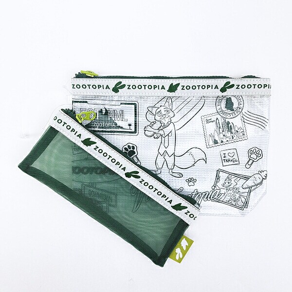 ディズニー ズートピア ニック 洗面ポーチ2Pセット (トラベル) Disney