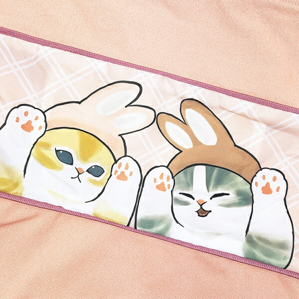 モフサンド のびるトートバッグ(L) ピンク