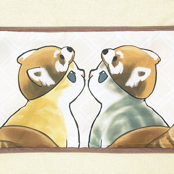 モフサンド のびるトートバッグ(L) ベージュ