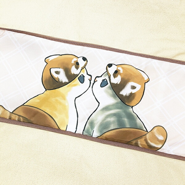 モフサンド のびるトートバッグ(L) ベージュ