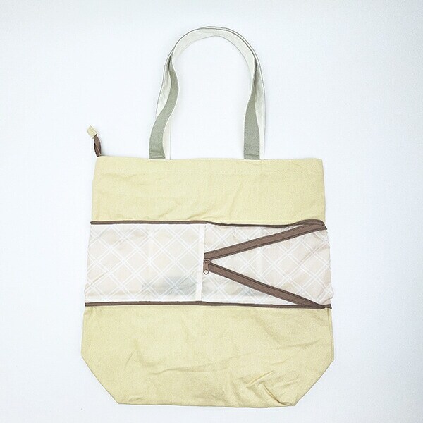 モフサンド のびるトートバッグ(L) ベージュ