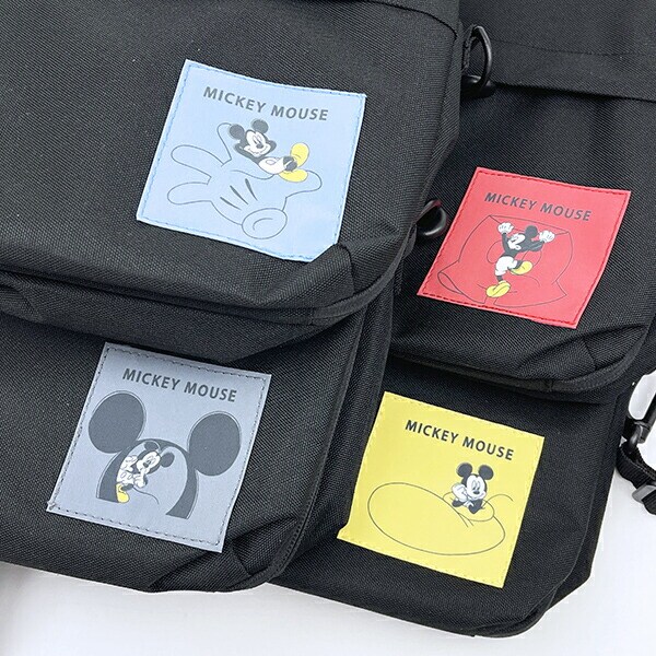ディズニー ミッキー ショルダーバッグ  (イエロー) Disney
