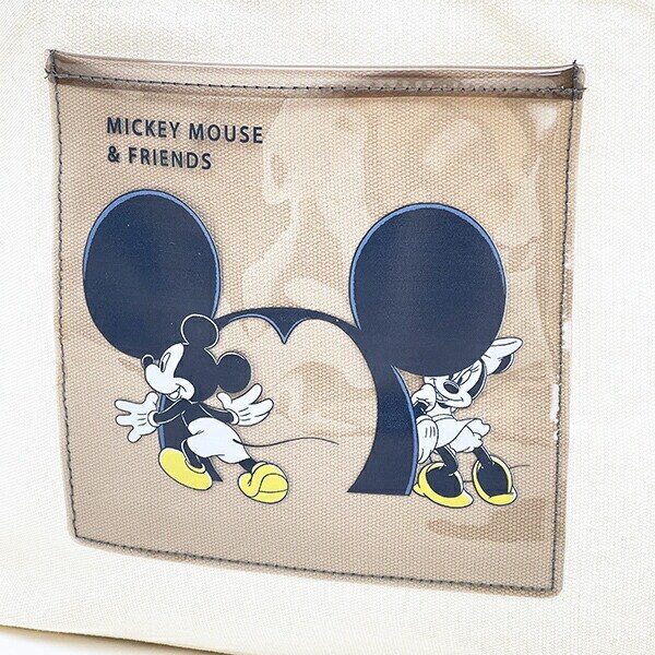 ディズニー ミッキー&ミニー トートバッグ ブラック CATCH ME シリーズ Disney