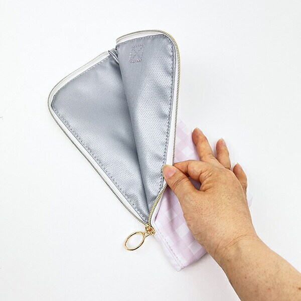 mikko illustrations ミッコ ヘアアイロンケース(小) トラベルポーチ