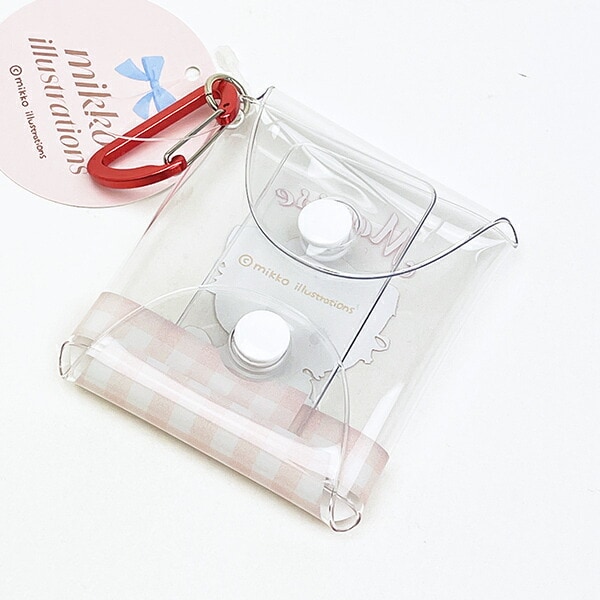 mikko llustrations ミッコ ムース クリアマルチケース(SS)