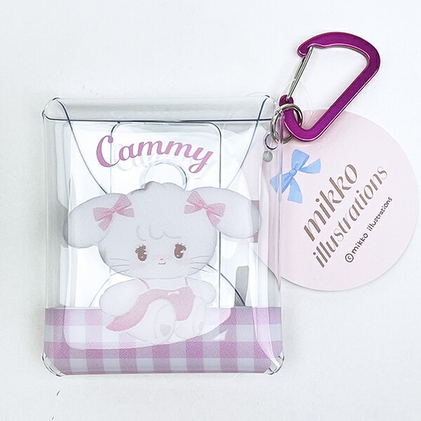mikko llustrations ミッコ キャミー クリアマルチケース(SS)