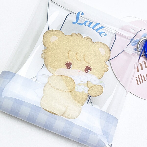 mikko llustrations ミッコ ラテ クリアマルチケース(SS)