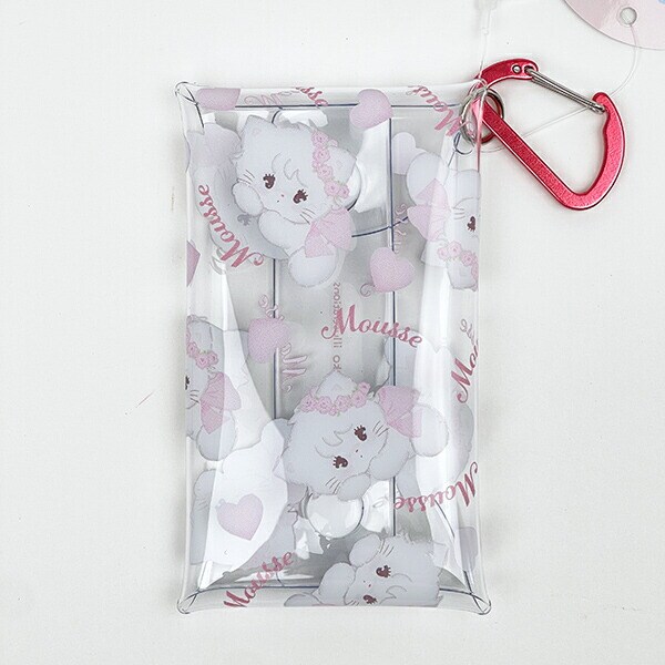 mikko illustrations ミッコ ムース クリアマルチケースS ポーチ