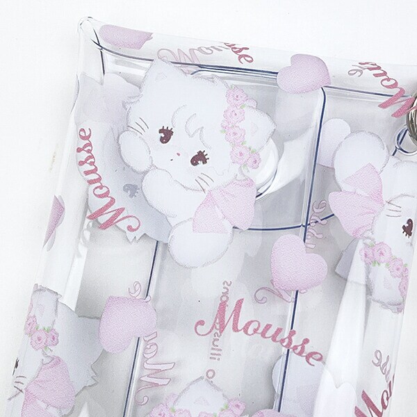 mikko illustrations ミッコ ムース クリアマルチケースS ポーチ