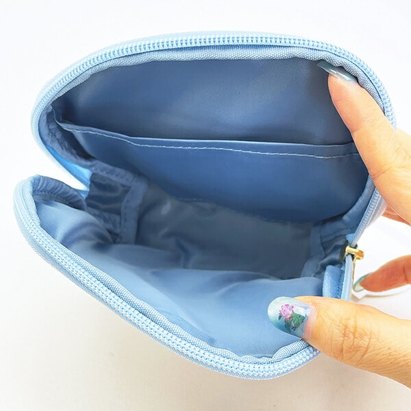 いしよわちゃん シェル型ポーチ ブルー