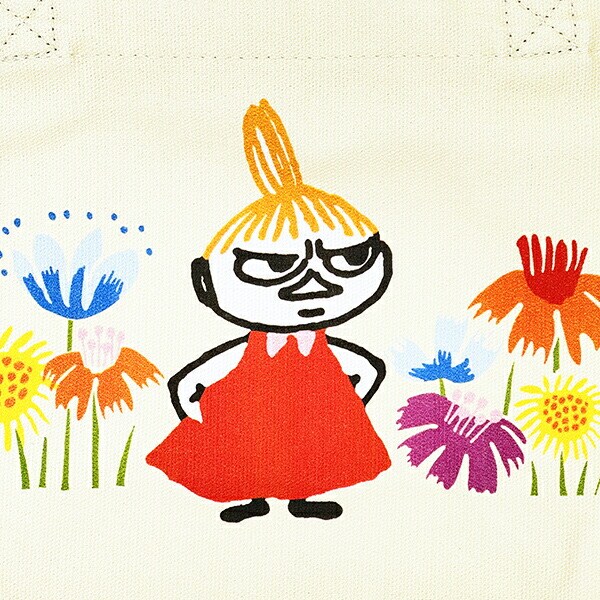 ムーミン ランチトート リトルミイ  Little My's トートバッグ かばん お弁当 ホワイト MOOMIN