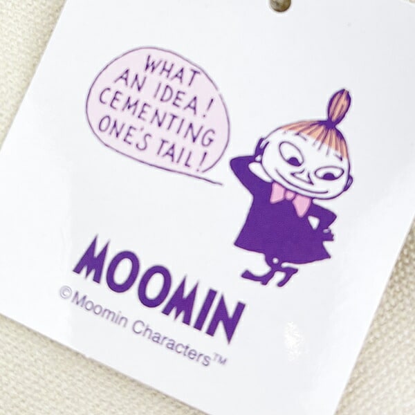 MOOMIN ムーミン リトルミィ ランチトート パープル ランチ デイユーズ 学校 オフィス