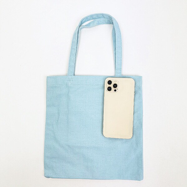 ムーミン 刺繍ミニトート バッグ ブルー MOOMIN