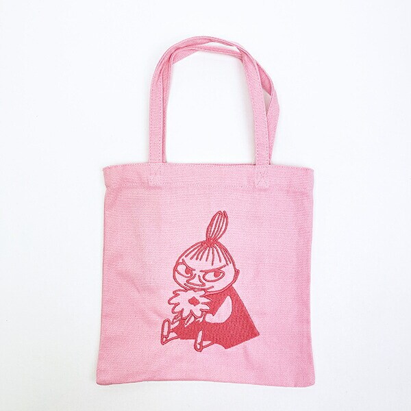 ムーミン リトルミイ 刺繍ミニトート バッグ ピンク MOOMIN