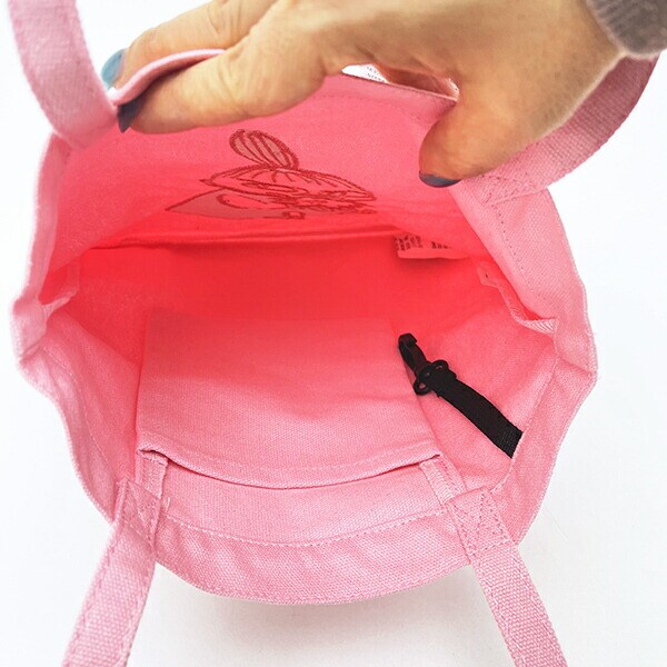 ムーミン リトルミイ 刺繍ミニトート バッグ ピンク MOOMIN