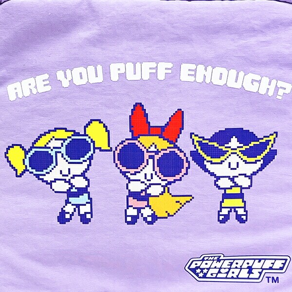 パワーパフガールズ ピクセルアート たっぷりトラベルポーチ パワパフ