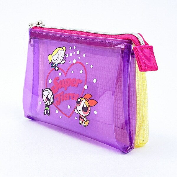 パワーパフガールズ 3ポケットミニポーチ スーパートリオ パワパフ