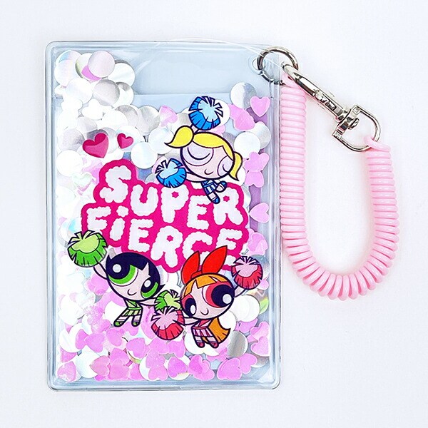 パワーパフガールズ コンフェッティパスケース チアーアップ 定期入れ パワパフ