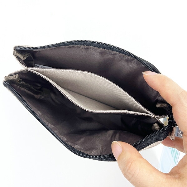 リラックマ RE-PETBEDRAWING 3ポケットポーチ うとうと