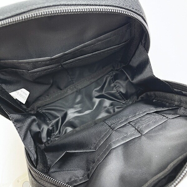 リラックマ RE-PET スタンドポーチ  ふわっと風船 ブラック