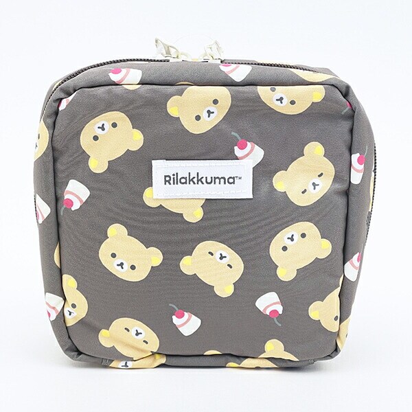 リラックマ ベーシック フェイス 縦型コスメポーチ