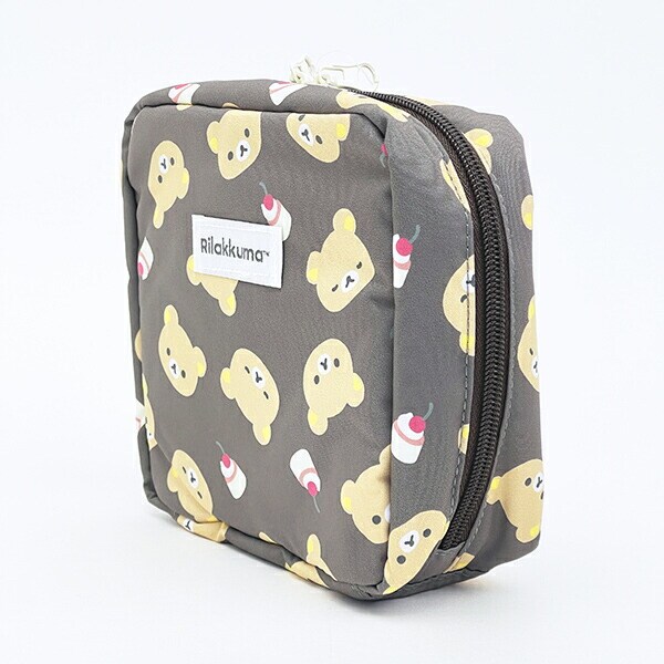 リラックマ ベーシック フェイス 縦型コスメポーチ